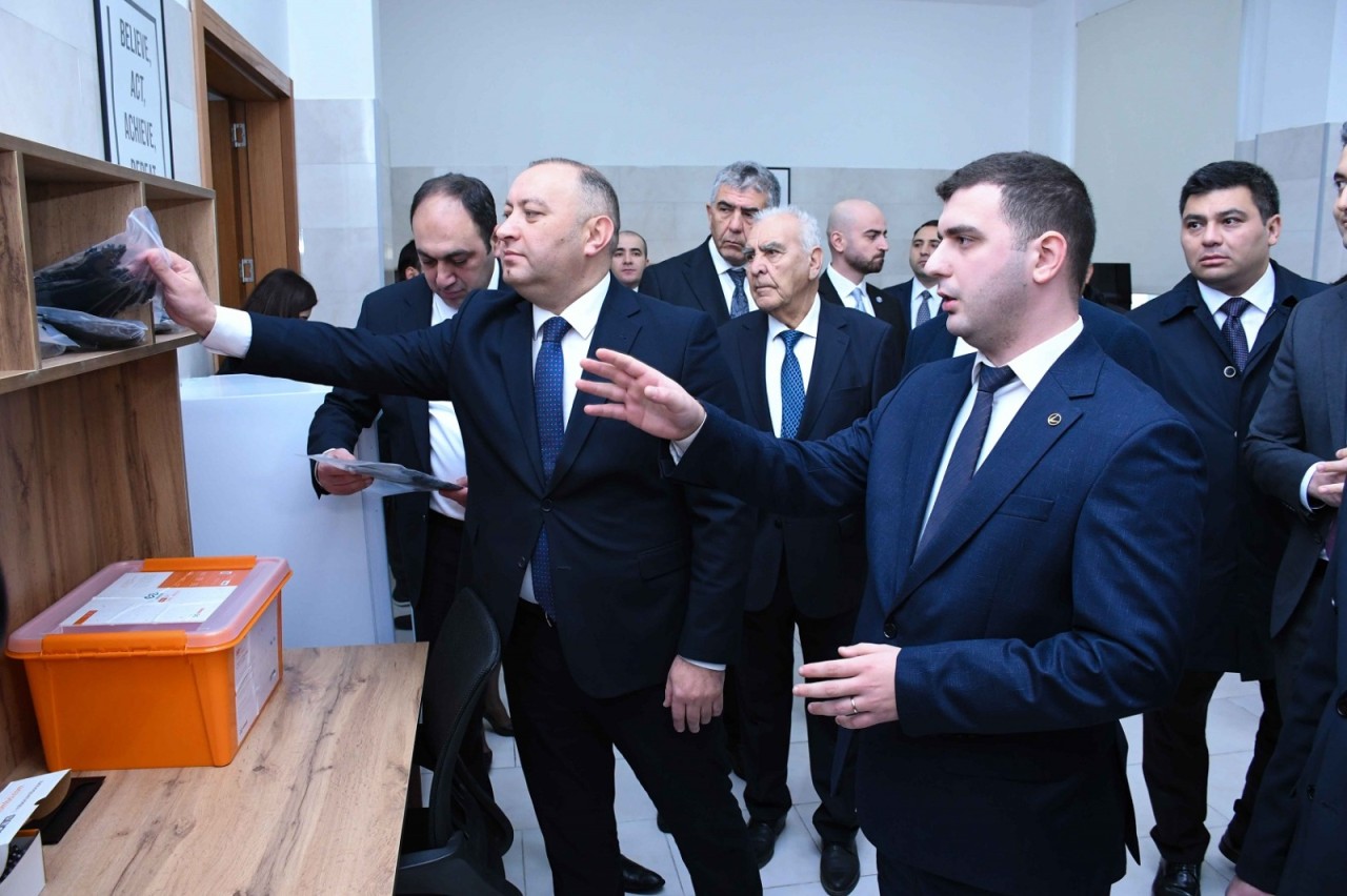 Gəncədə Azərbaycan İnnovasiya Mərkəzinin açılışı olub - FOTOLAR